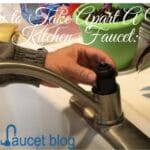 How to Take Apart A Moen Kitchen Faucet